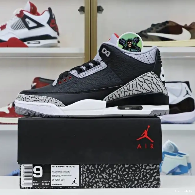  3 Jordan Jordan Kimikick Air 2018（854262-001） blackcement retro 0323